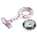 Fashion Style Nurse Silicone Round Dial Quartz Fob Quartz Pocket Watch Xmas R7P6