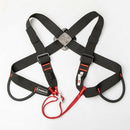Adjustable Safety Harness Chest Ascender Shoulder Strap for Rock Climbing