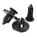 300pcs 8mm Car Plastic Rivets Fastener Bumper Fender Push Clips for Niss JZI