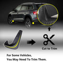4 pcs Front Rear Universal Car Mud Flaps Splash Guards Mudflaps Mudgurads  ZGP