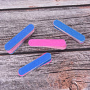 50 nail art colorful sanding file buffer for salon manicure  gel polisher toolME