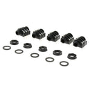 5 Pcs of Pack Guitar Connect Plug Cable Connector with Washers for Guitar