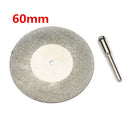 60mm Grinding Wheel Metal Cutting Disc For Rotary Tool With Arbor Shaft