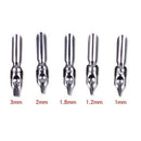 Wood Copperplate English Calligraphy Script Oblique Dip Pen Holder & 5pcs Nibs