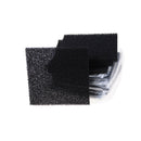 10pcs New Black Square Activated Carbon Foam Sponge Air Filter Padsã€NME