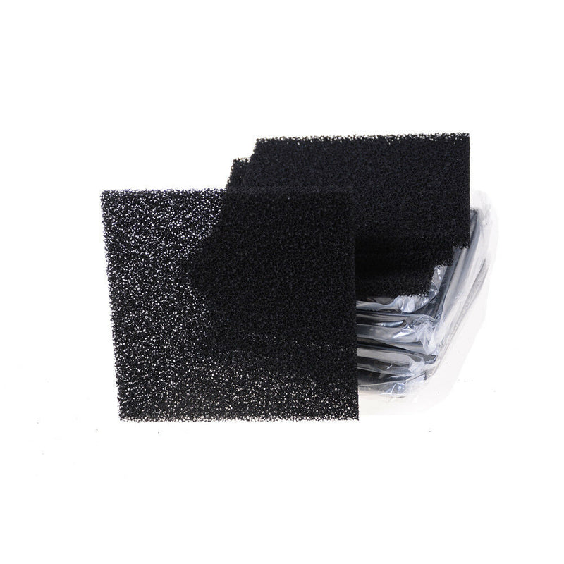 10pcs New Black Square Activated Carbon Foam Sponge Air Filter Padsã€NME
