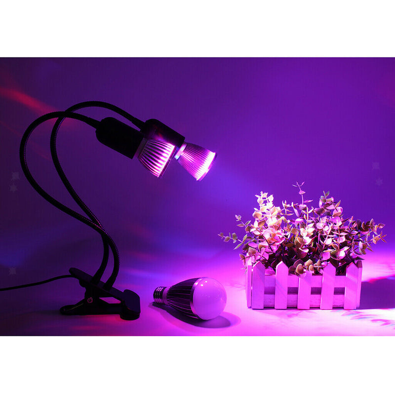 2Pcs E27 Clip on Desk Lamp with Touch Sensor Switch Touch Control AU Plug