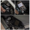 Bluetooth FM Transmitter Radio Adapter Car Kit With 5V 2.1A USB Car Player A