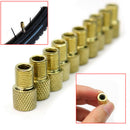 Applied 10 Pcs Air Pump Bicycle Bike Valve Adaptor Converter Tube Pump Too BSW