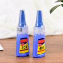 401 instant dry glue sticky metal plastic ceramic wood strong diy glue 20g