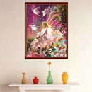 5D DIY Full Drill Diamond Painting Fairy Cross Stitch Embroidery Mosaic Kit
