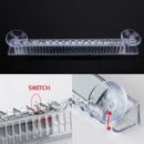 21cm 16 LED Car Solar Driving Warning Light Anti-theft Emergency Flashing Strobe