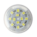 E14 5W Bulb Lamp White Light 60 LED 3528 SMD AC 220V 6500K V2F4