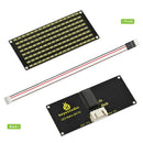 8x16 LED Dot Lattice Display Module MCU Control DIY Kit for Arduino