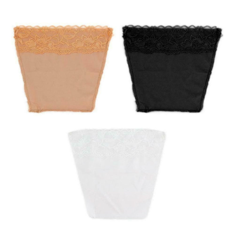 3Pcs Peep Invisible Bra Sexy Lace Set