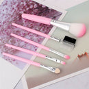 5Pcs Women Makeup Brush Eye Shadows Lipsticks Cosmetic Brushes Tools Set Kits0K