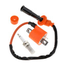 Ignition Coil & Spark Plug For Suzuki LTZ400 Quadsport 2003-2013 33410-09F00