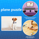 1000pcs DIY Glasses Necktie Dog Puzzle Educational Jigsaw Toys Picture Gift