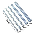 5pcs Spring Tube Bender 210mm Tension Spring Pipe Bender 1/4inch-5/8inch Sp Z1G1