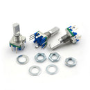 3Pcs/set 6mm D Shaft 18 Position 360 Degree Rotary Encoder w Push Button Z