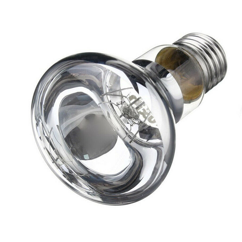 2x Heat Emitter Reptile Basking Heat Lightbulb Brooder Lamp for Reptile 100W