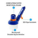 Swimming Pool Step Corner Vacuum Brush Spas Tubs Cleaning Brushes Nylon Bris Cy