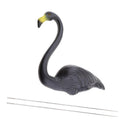 Flamingo Stand Statue Display Decor Garden Yard Art Patio Lawn Black