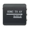 HDMI to Composite RCA Converter Video Audio HDMI Adapter Box Connector Black