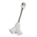 360 Degree Rotation E27 Socket Base Lamp Extender Splitter Dual Adapter