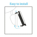 140mm Car Wide-angle Rearview Auto Curve Interior Rear View Clip On Mirror VFD