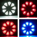 Mountain Bike Taillights Round Nine Diamond Taillights Warning Lights Night