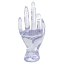 Hand Shape Jewelry Display Holder Bracelet Ring Watch Stand Crystal