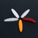 5pcs 25mm Soft Silicone Super Bionic Fishing Lures Cornbug Shaped Baits