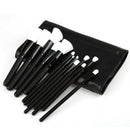 13pcs Makeup Brushes Powder Eyeshadow Blush Brush Set with PU Cosmetic Bag