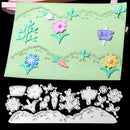 Flower Shape Craft Tool Metal Cutting Die DIY Scrapbooking/Photo Album Decor