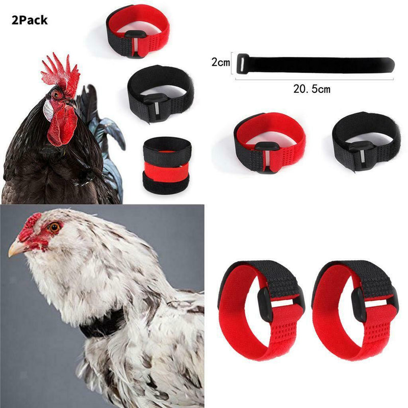 14pcs Chicken Collar Prevent Chicken from Screaming for Poultry Duck Goose
