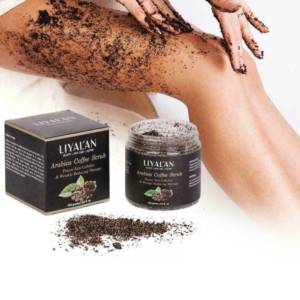 Arabica Coffee Body Scrub Anti Cellulite Stretch Marks Spider Vain