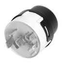 Car Preheat Start Switch with 2 keys Points Vehicle Ignition Lock with 9 Wiring