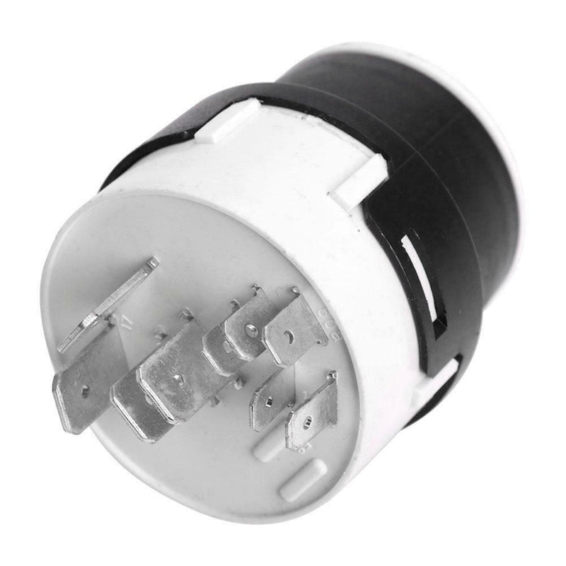 Car Preheat Start Switch with 2 keys Points Vehicle Ignition Lock with 9 Wiring