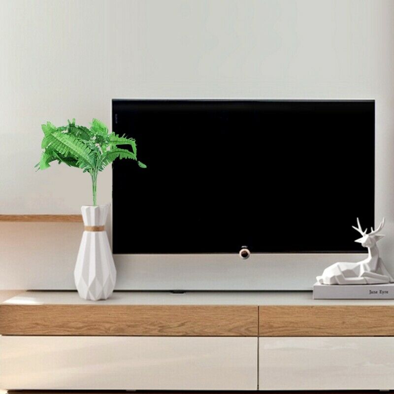 1 x Plastic Artificial Turtle Green Artificial grass leaf plant house for w N6P7