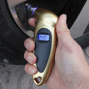1 ABS Digital Tire Air Pressure Gauge 100PSI Tester Backlight For Car Motorcycle