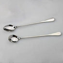 Set of 4 Super Long Stainless Steel Coffee Spoons M1I2