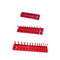 3Pcs Socket Trays 1/4 1/2 3/8 Inch SAE and Metric Socket Organizer Rail Trays