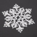 4pcs Christmas Snowflake Scrapbooking Album Paper Card Diary Hand Craft