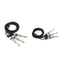 2Pieces 1/4 Inch TRS Stereo To Dual 1/4 Inch TS Mono Y-Splitter Cable