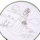 1Pc Kids DIY drawing toys craft hand fan children creative painting toys neME