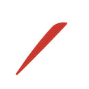 Arrows Vanes 4 Inch Plastic Feather Fletching for DIY Archery Arrows 50 Pac Q2C5