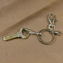 10pcs Lobster Clasp Clips Key Hook Keychain Split Key Rings Jewelry Findings