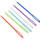 100 pcs 7CM/2 3/4inch Plastic Hand Sewing Yarn Darning Tapestry Needles Pla K5B3