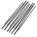 2pcs 6 Sections Camping Tent Pole Glass Fibre Spare Replacement 7mm Tent Rod